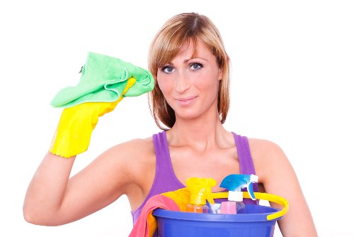 Eco-friendly home cleaning in a stylish Canary Wharf property