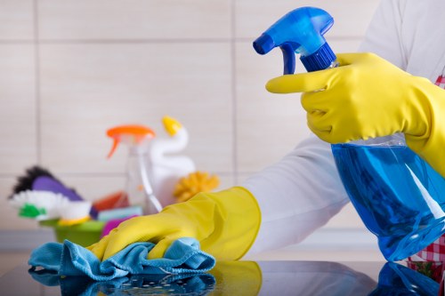 Carpet cleaning equipment and protective preparation