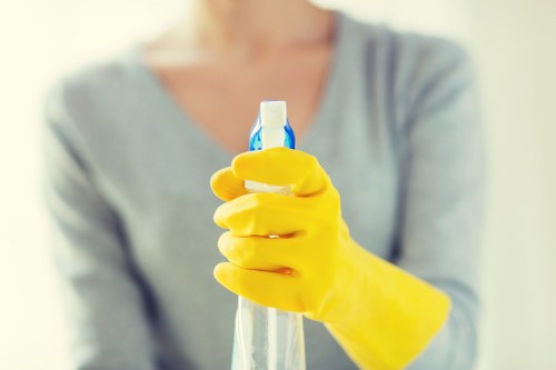 Kitchen cleaning service in Canarywharf apartment